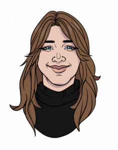illustrated graphic of Gracie Duncan